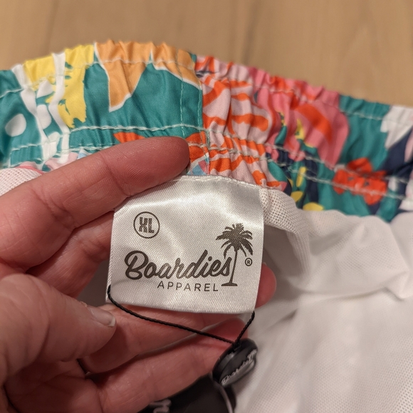 Tropical Floral Swim Shorts - Picture 8 of 9